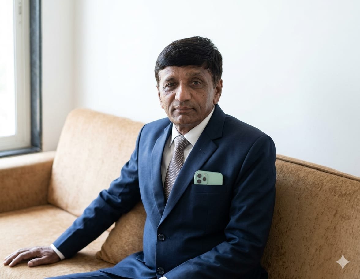 Mr. Kanubhai Patel - Founder of Kailash Traders Building & Construction Material Supplier Gandhinagar